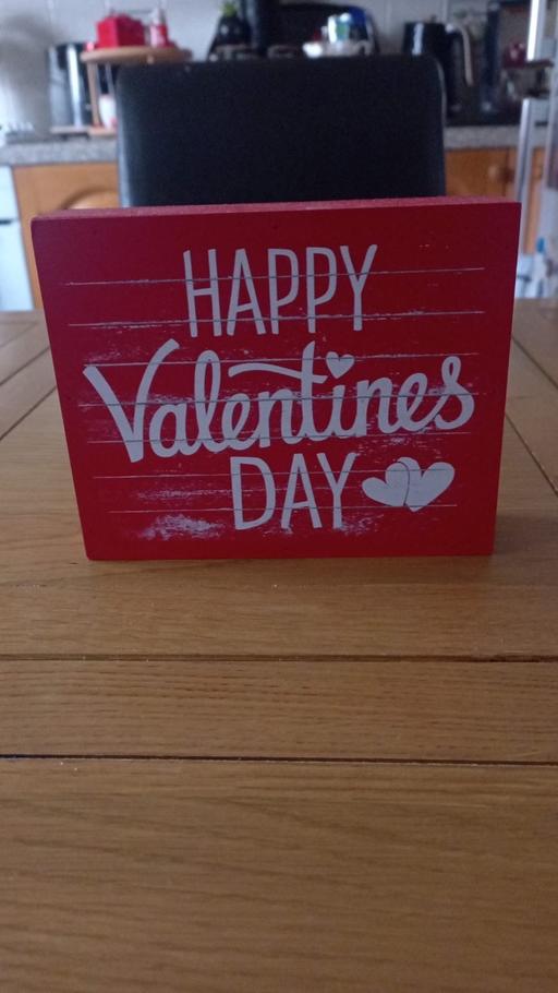 Buy & Sell Golds Hill Sandwell - Photos for Valentines wooden block