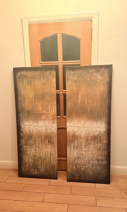 Buy & Sell Harrow on the Hill North West London - Photos for Large Abstract Canvas Artwork Painting