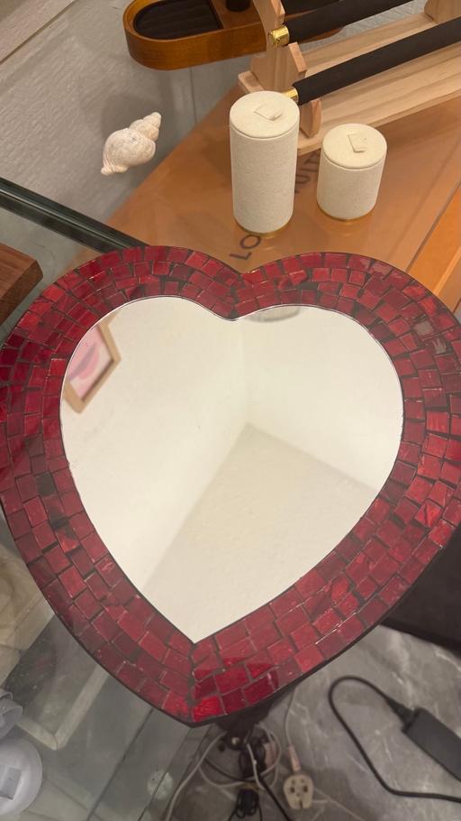 Buy & Sell Harrow on the Hill North West London - Photos for Red Heart Mosaic Mirror