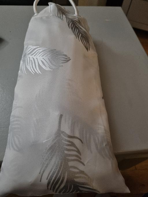 Buy & Sell Pendeford Wolverhampton - Photos for new shower curtain white/silver leaves