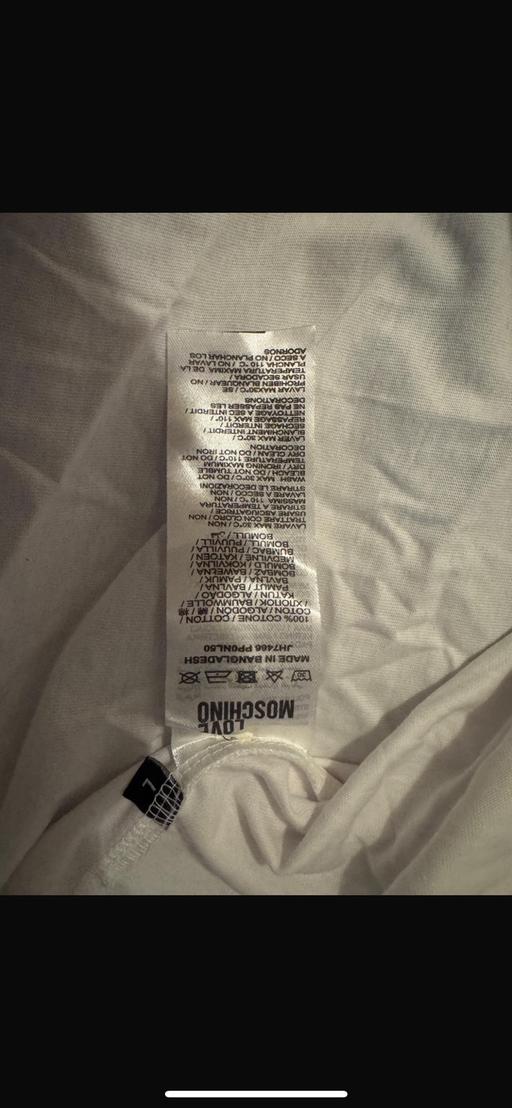 Buy & Sell Ynysddu Caerphilly - Wales - Photos for Moschino T-shirt size L bnwt