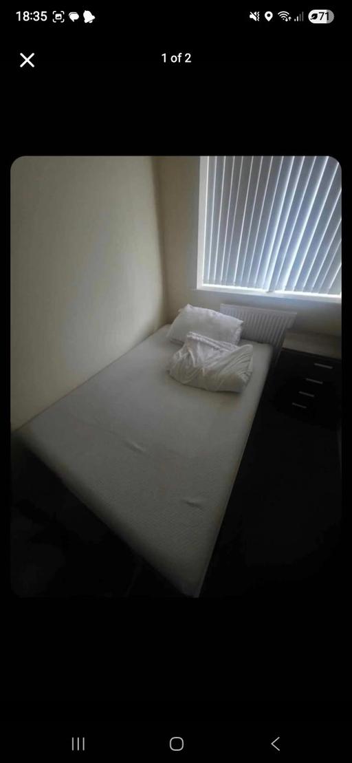 Buy & Sell Willenhall Walsall - Photos for double metal bed with matress