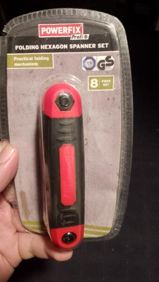 Buy & Sell Falconwood South East London - Photos for powerfix folding hexagon spanner set 8pc