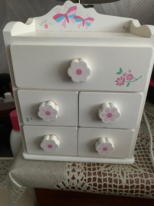 Buy & Sell Yardley Birmingham - Photos for Small display flowery drawer unit with shelf