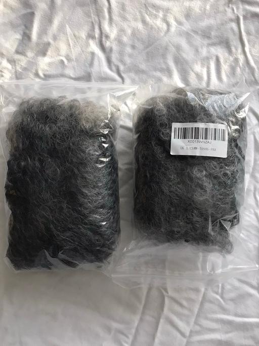 Buy & Sell Nottingham City Centre Nottingham - Photos for Grey Afro Puff Ponytail [Free P&P]