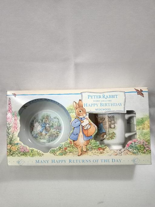 Buy & Sell Hall Green Birmingham - Photos for WEDGWOOD PETER RABBIT HAPPY BIRTHDAY SET.