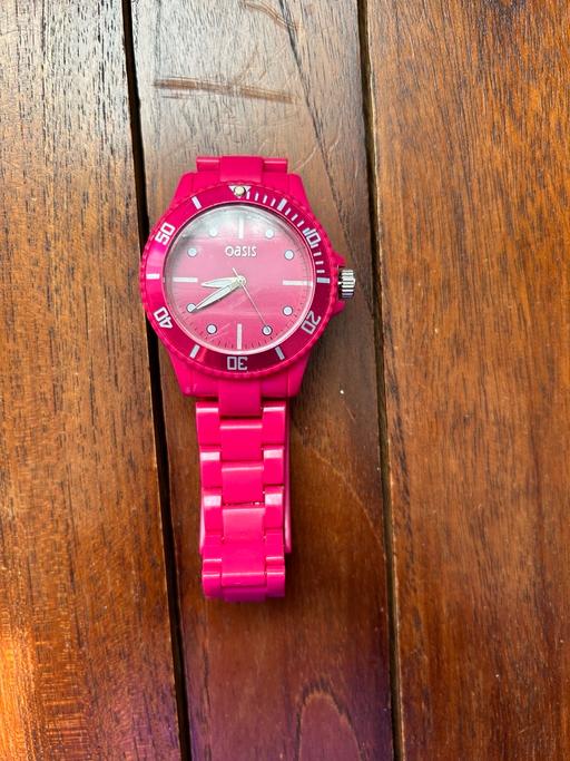 Buy & Sell Nottingham City Centre Nottingham - Photos for Oasis Pink Watch [Free P&P]