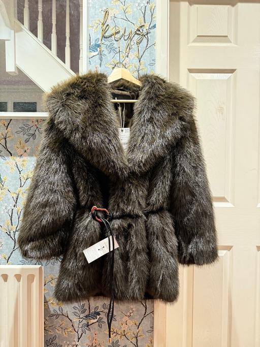 Buy & Sell Edinburgh Old Town Edinburgh - Photos for Zara Faux Fur Coat in size Small