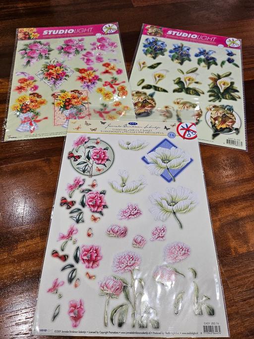 courses Bradmore Wolverhampton - Photos for 3 Crafting DIE CUT SHEETS