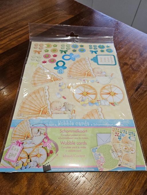 courses Bradmore Wolverhampton - Photos for Craft Wobble Card kit BABY GIRL