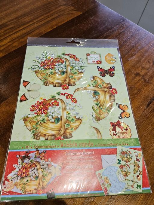 courses Bradmore Wolverhampton - Photos for 3D wobble card kit BIRTHDAY