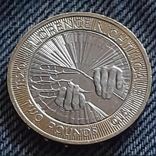 Buy & Sell Preston South Ribble - Photos for FLORENCE NIGHTINGALE £2 COIN