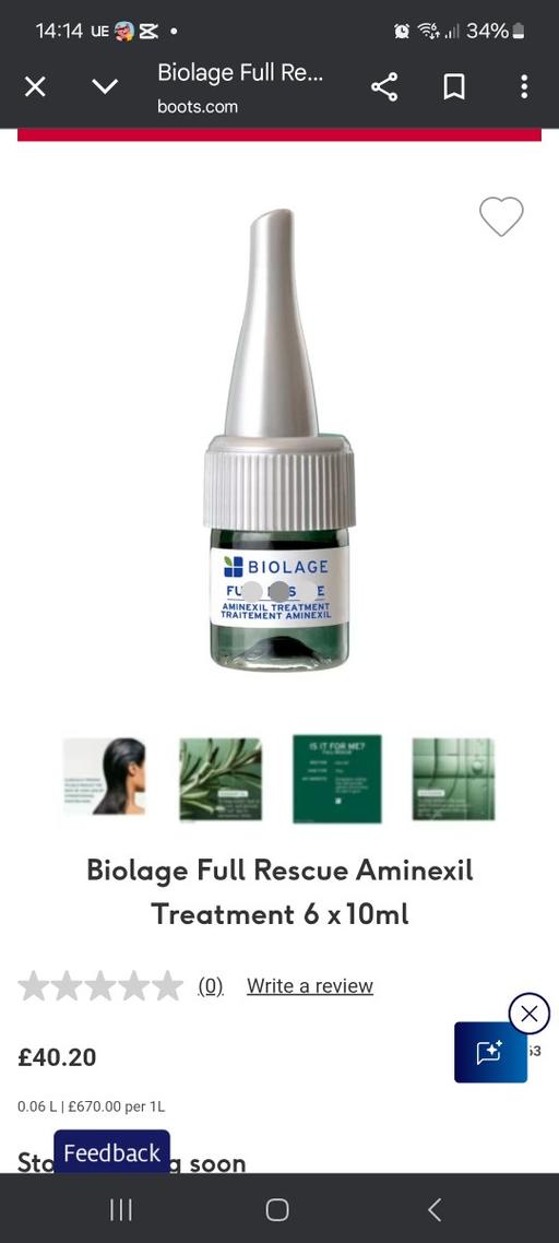Buy & Sell Ettingshall Wolverhampton - Photos for biolage full rescue