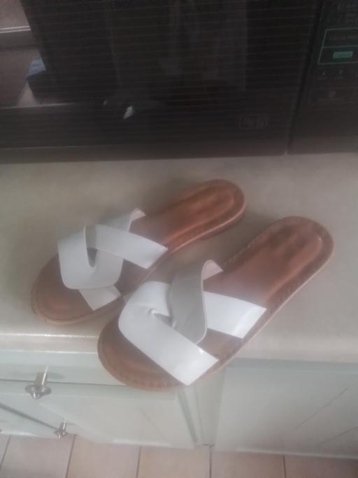 Buy & Sell Streetly Walsall - Photos for GIRLS WHITE MULES