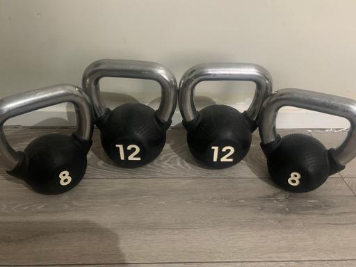 Buy & Sell Sydenham Hill South East London - Photos for 1 pair steel kettle bells
