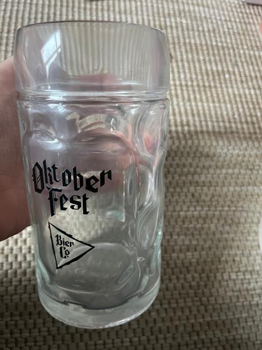 Buy & Sell Wednesfield Wolverhampton - Photos for Heavy glass 0.5l tankards 1£ each a few