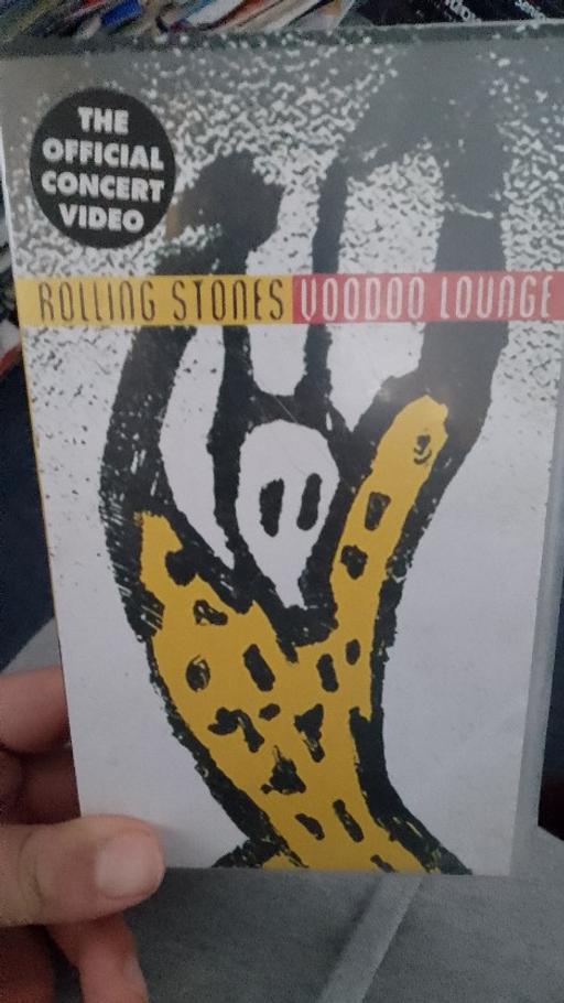 Buy & Sell Falconwood South East London - Photos for Rolling stones Voodoo lounge VHS