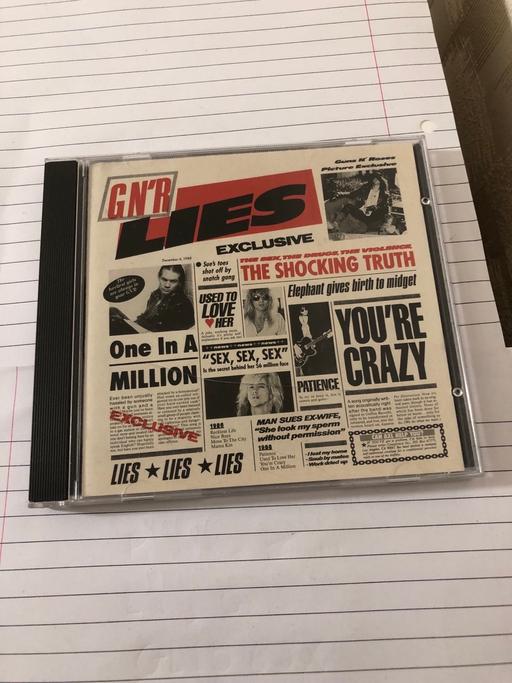 Buy & Sell Farington Moss South Ribble - Photos for Guns n Roses - G n R Lies - CD