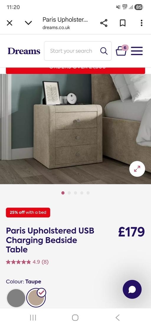 Buy & Sell Halesowen Dudley - Photos for USB CHARGING BED SIDE DRAWERS
