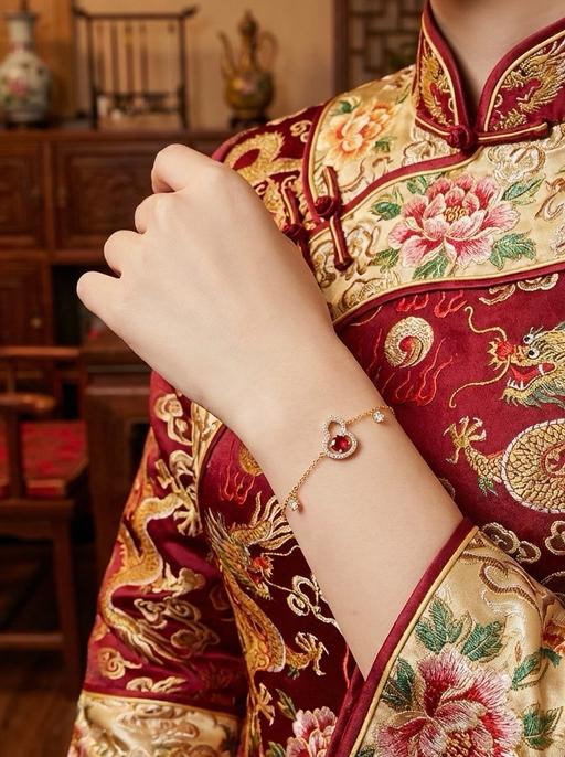 Buy & Sell Clapham Junction South West London - images_alt_text New Chinese style silver gourd bracelet