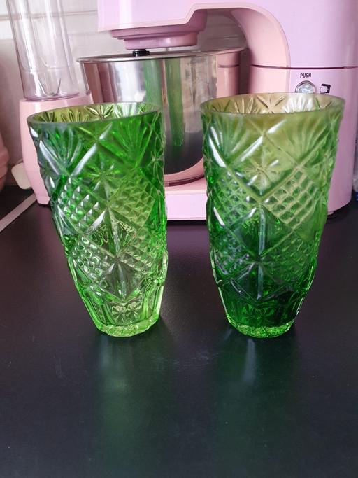 Buy & Sell Upper Gornal Dudley - Photos for pair vintage glass vases