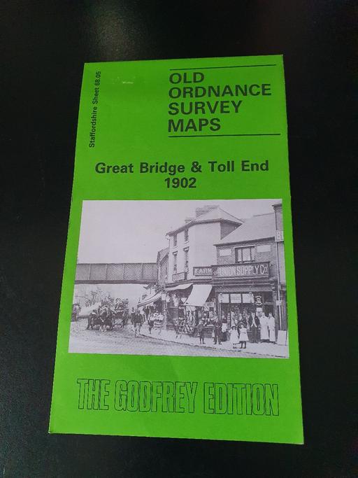 Buy & Sell Upper Gornal Dudley - Photos for old ordnance survey map Great Bridge 1902