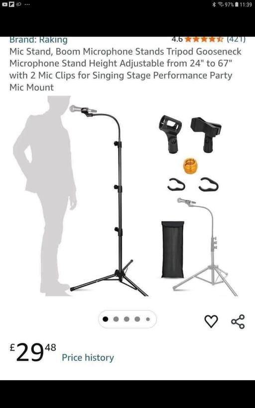 Buy & Sell Ocker Hill Sandwell - Photos for microphone stand