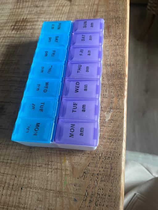 Buy & Sell Conisbrough Doncaster - Photos for Weekly medication pots am/pm tray