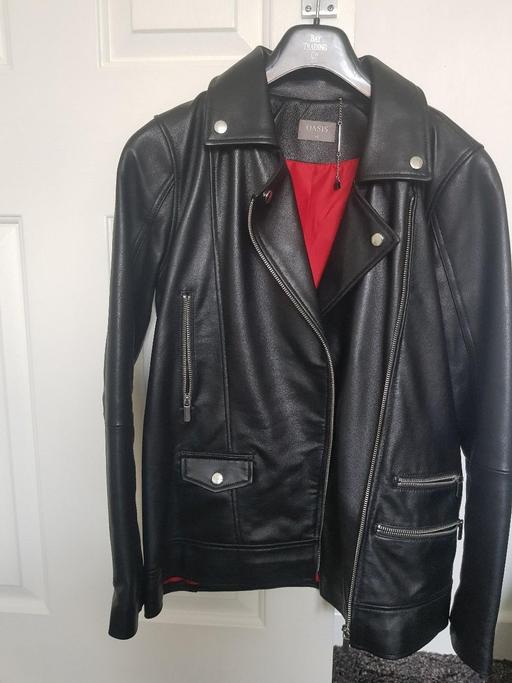 Buy & Sell Bushbury Wolverhampton - Photos for Ladies leather biker jacket - as new!