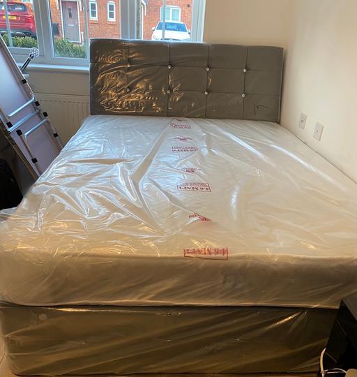 Buy & Sell Ettingshall Wolverhampton - Photos for New Double divan bed wit Mattress & Headboard