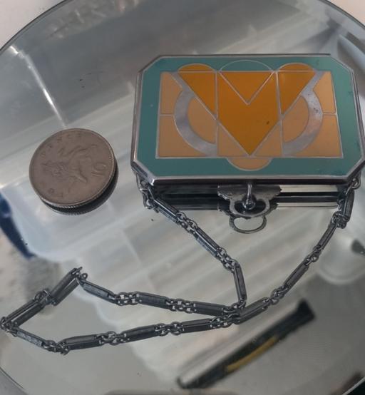 Buy & Sell Thatto Heath Saint Helens - Photos for antique L A M art deco enamel compact