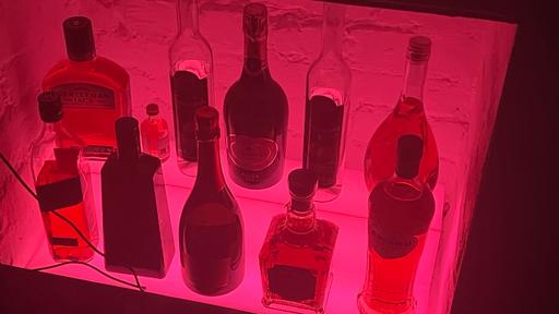 Buy & Sell London Luton Airport Luton - Photos for Custom wall alcove Led display bottles 2tiers