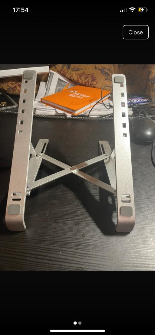 Buy & Sell Yiewsley Hillingdon - Photos for Foldable Aluminium Laptop Stand (Adjustable)