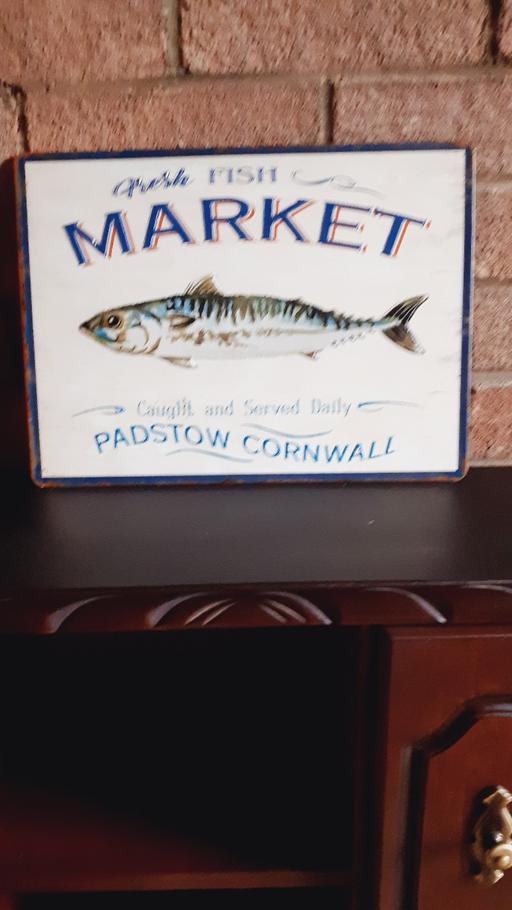 Buy & Sell Leagrave Luton - Photos for Fish Metal Sign(LU33BY)