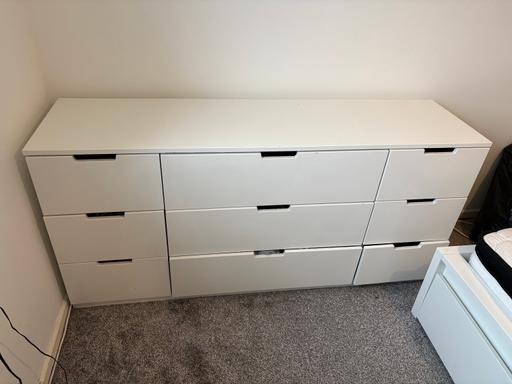 Buy & Sell Tingley Common Leeds - Photos for Ikea 9 drawer white unit