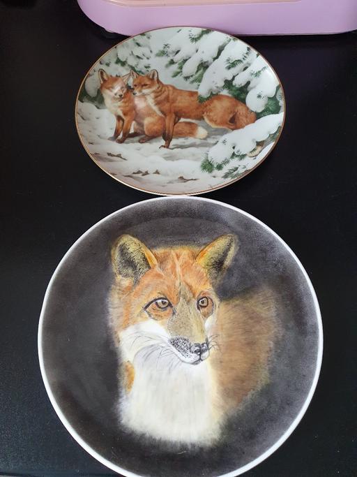 Buy & Sell Upper Gornal Dudley - Photos for ornamental fox plates x 2