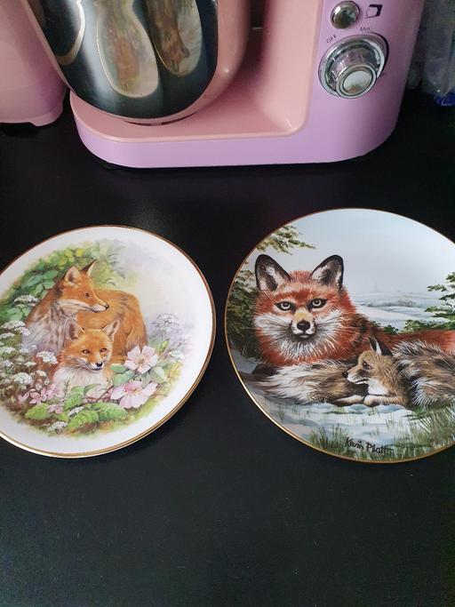 Buy & Sell Lower Gornal Dudley - Photos for ornamental fox wildlife plates x 2