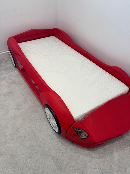 Buy & Sell Collier Row Havering - Photos for Kids Car Bed with New Mattress. Bargain