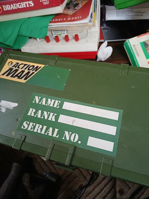 Buy & Sell Hurst Business Park Dudley - Photos for action man box with cloths