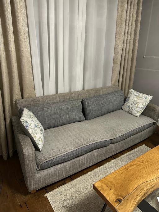 Buy & Sell Cheshunt Broxbourne - Photos for 2 x sofas in grey from habitat
