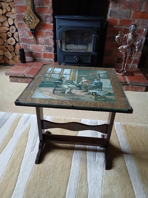 Buy & Sell Birmingham New Street Birmingham - Photos for Antique folding occasional table