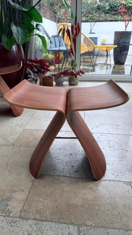 Buy & Sell Clapham South West London - Photos for 2x Stool/table Sori Yanagi Butterfly design
