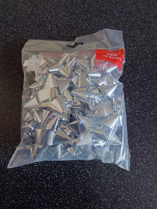 courses Woodthorpe Charnwood - Photos for Bag of 25 silver wrapping bows