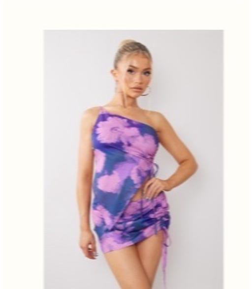 Buy & Sell Stevenage Hertfordshire - Photos for Floral, purple and pink halter neck