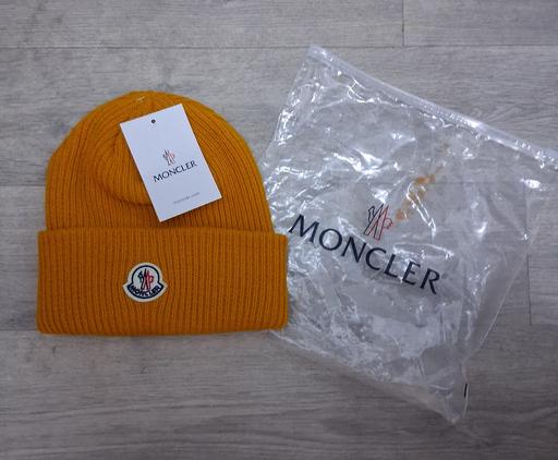 Buy & Sell Walton on the Hill Reigate and Banstead - Photos for Mustard Colour Moncler Beanie Hat - One Size