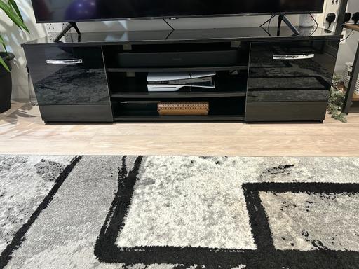 Buy & Sell Hayes Hillingdon - Photos for Black TV Stand Unit