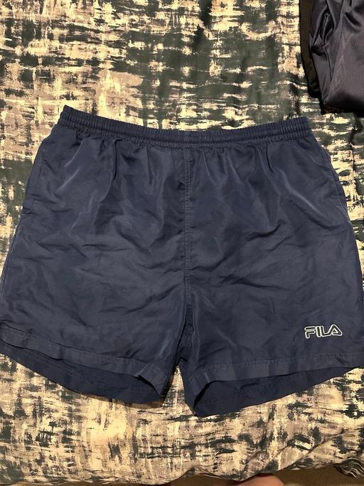 Buy & Sell Fenton Industrial Estate Stoke-on-Trent - Photos for FILA Retro Navy Shorts Size Medium