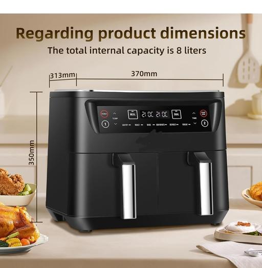 Buy & Sell New Shires Industrial Estate Birmingham - Photos for 8L Air Fryer for Quick Meals, 6 Preset Functi