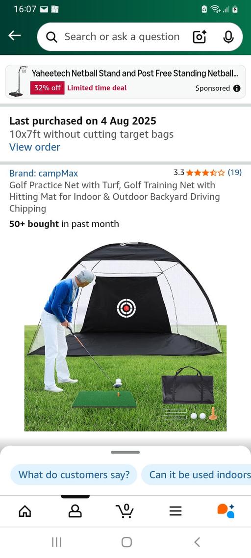 Buy & Sell Beaufort Blaenau Gwent - Photos for golf practice net