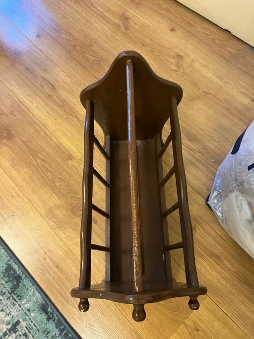 Buy & Sell Old Ford East London - Photos for Wooden paper rack